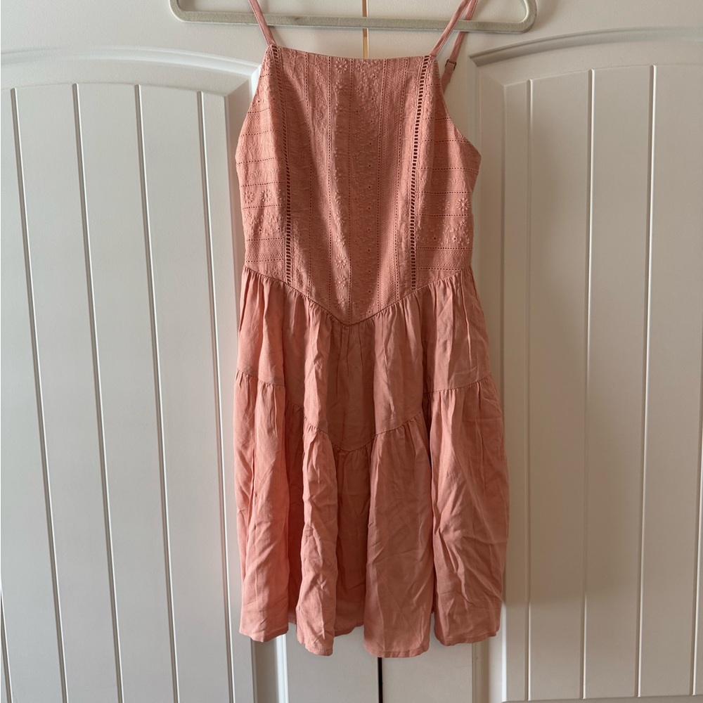 Wild fable gently used peach sundress size XS